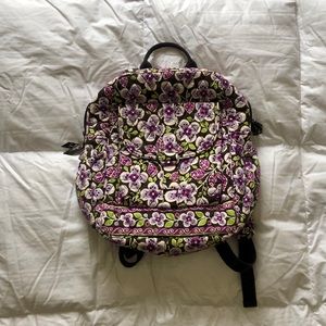 Vera Bradley purple backpack